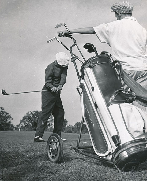 Photo époque Golfeurs Biarritz