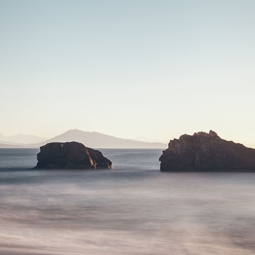 Rochers Plage de Biarritz