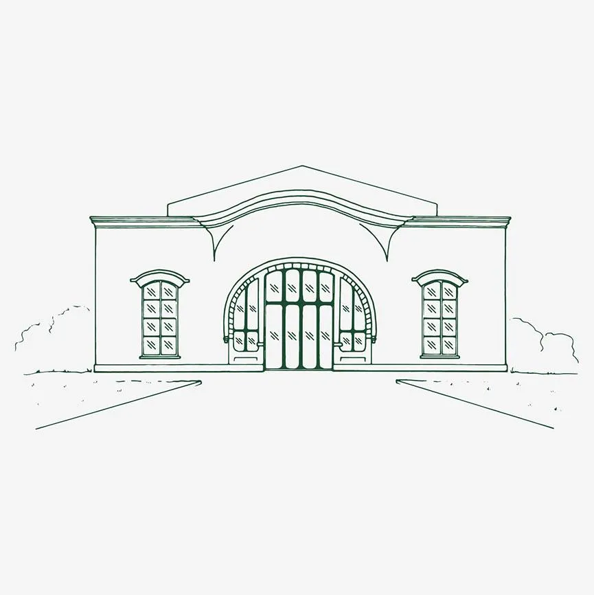 Esquisse façade Hôtel Le Garage Biarritz